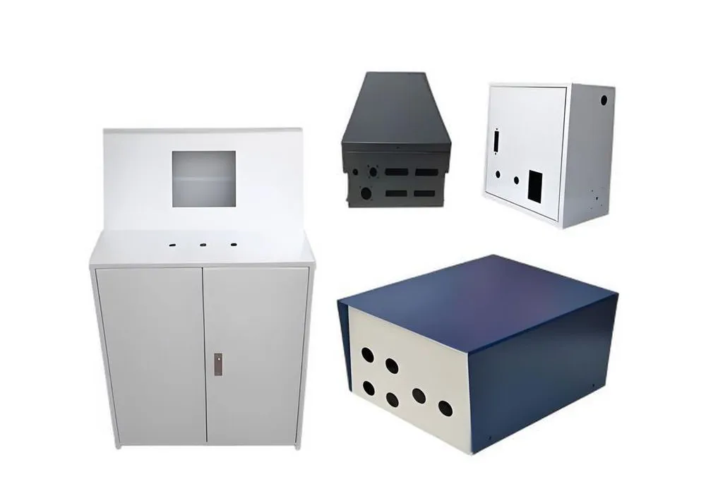 Custom Made Painted Sheet Metal Processing for Enclosure Box