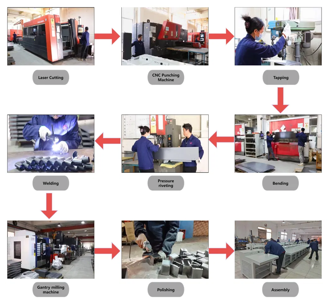 Custom Sheet Metal Frame Wear-Resistant Pressure-Proof Design Ideal for Various Automation Equipment
