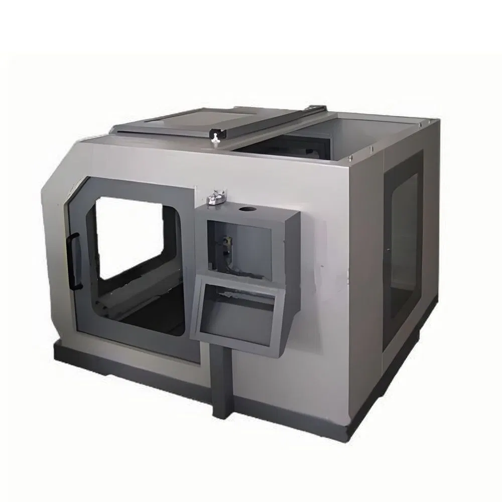 Custom Made Sheet Metal Punch Processing Fabrication Laser Engraving Machine Enclosure